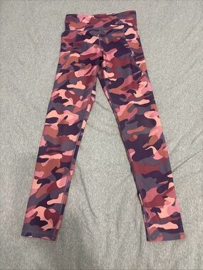 Old Navy Pink & Purple Camo Leggings
